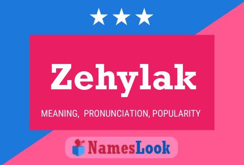 ملصق اسم Zehylak