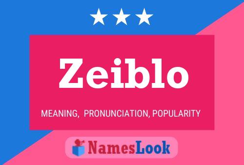 ملصق اسم Zeiblo