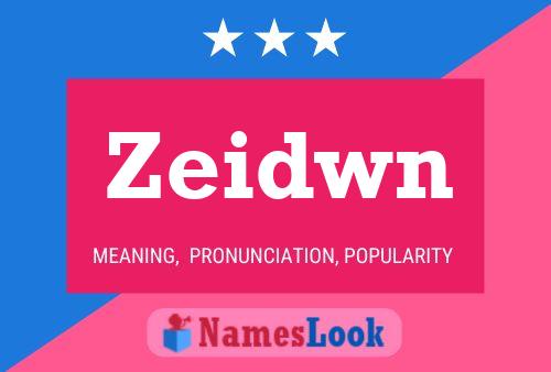 ملصق اسم Zeidwn