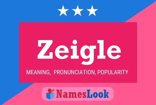 ملصق اسم Zeigle