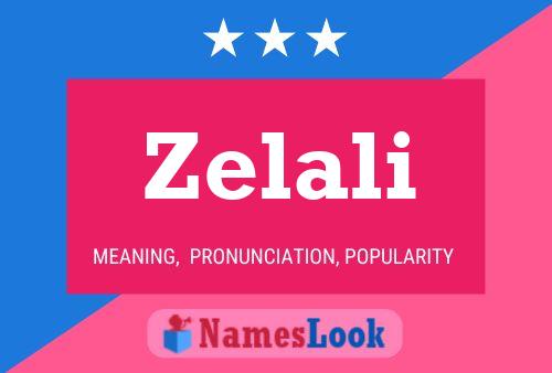 ملصق اسم Zelali