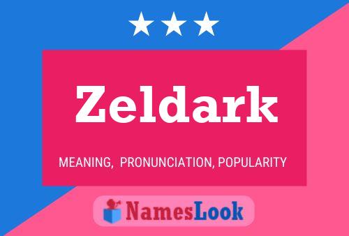 ملصق اسم Zeldark