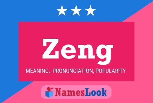 ملصق اسم Zeng