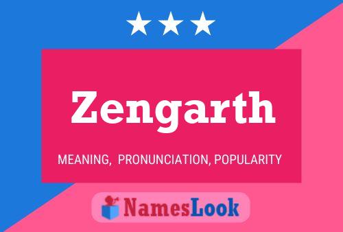 ملصق اسم Zengarth