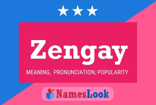 ملصق اسم Zengay