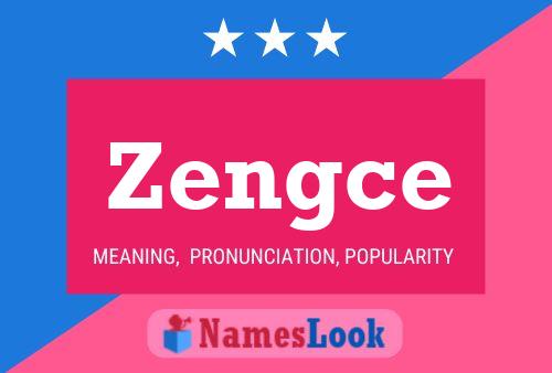 ملصق اسم Zengce