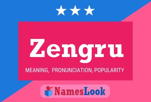 ملصق اسم Zengru