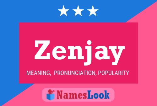 ملصق اسم Zenjay