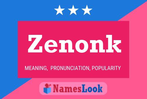 ملصق اسم Zenonk