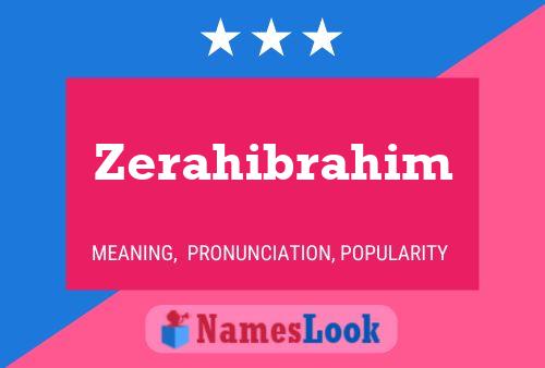 ملصق اسم Zerahibrahim