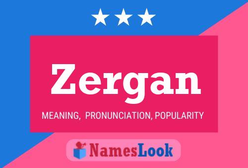 ملصق اسم Zergan