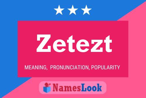 ملصق اسم Zetezt