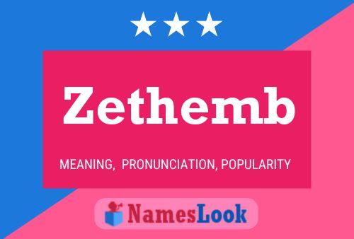 ملصق اسم Zethemb