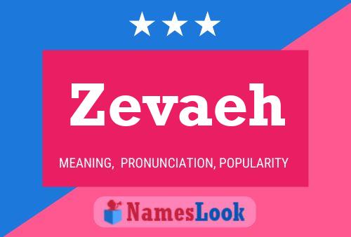 ملصق اسم Zevaeh