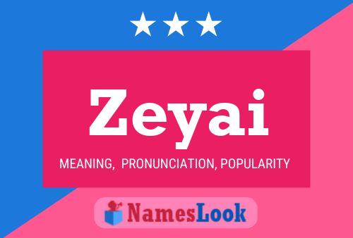 ملصق اسم Zeyai