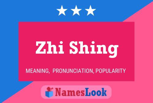 ملصق اسم Zhi Shing