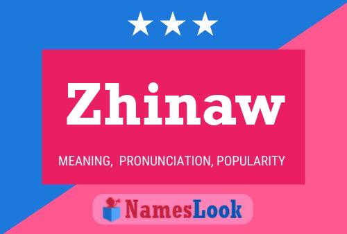 ملصق اسم Zhinaw