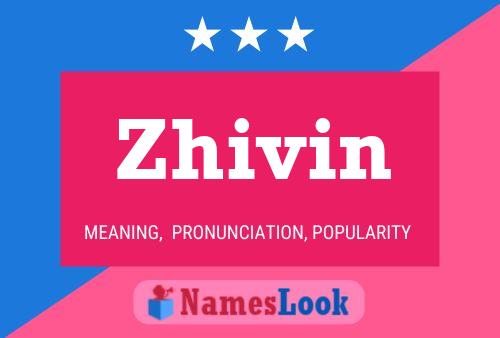 ملصق اسم Zhivin