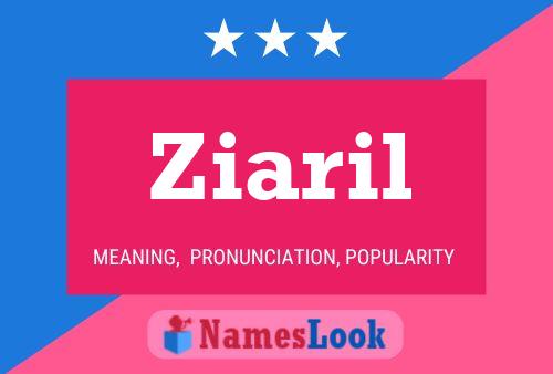 ملصق اسم Ziaril