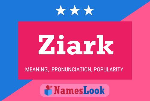 ملصق اسم Ziark