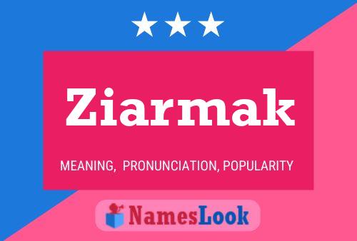 ملصق اسم Ziarmak