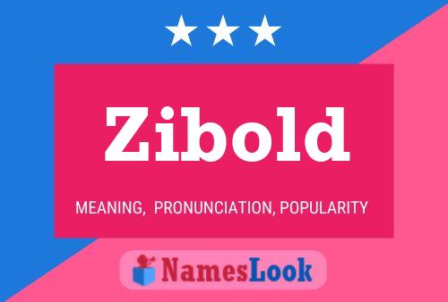 ملصق اسم Zibold