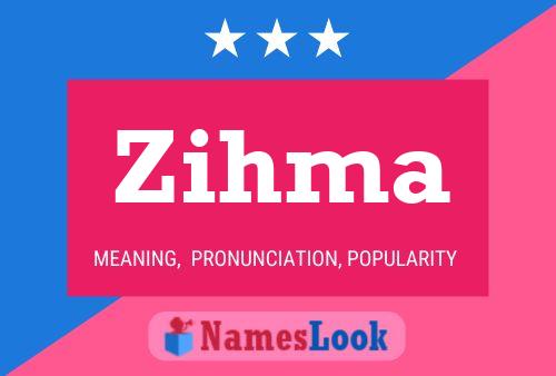 ملصق اسم Zihma