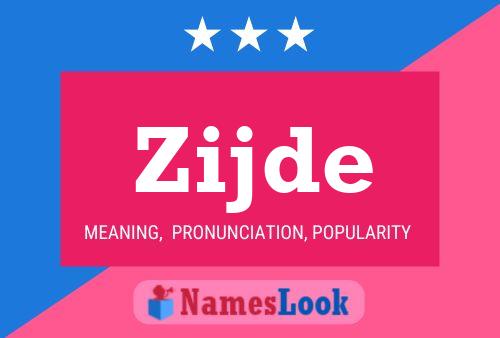 ملصق اسم Zijde