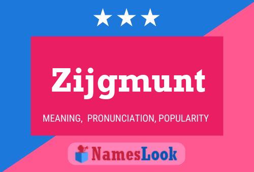 ملصق اسم Zijgmunt