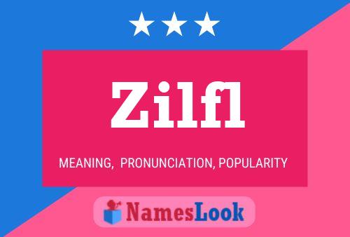 ملصق اسم Zilfl