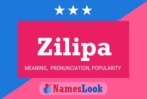 ملصق اسم Zilipa