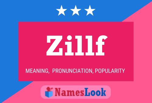 ملصق اسم Zillf