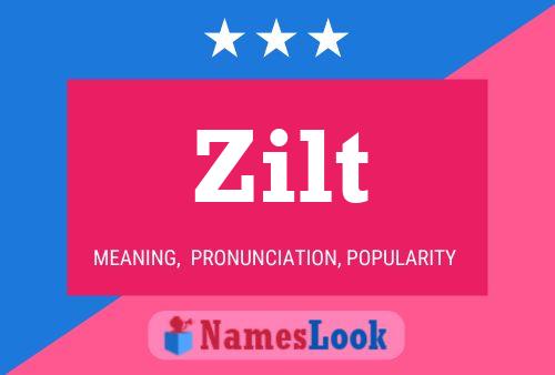 ملصق اسم Zilt