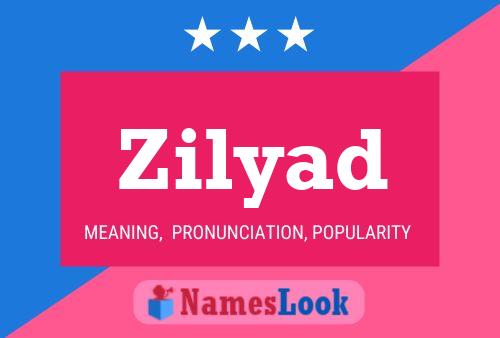 ملصق اسم Zilyad