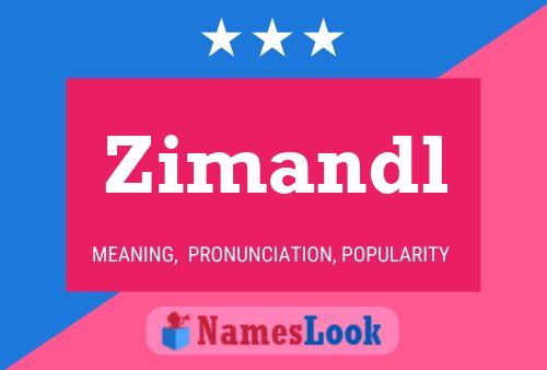 ملصق اسم Zimandl