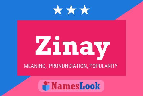 ملصق اسم Zinay