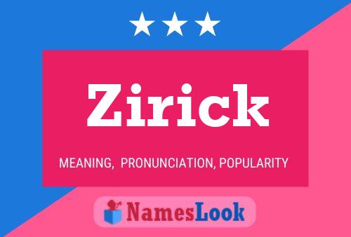 ملصق اسم Zirick