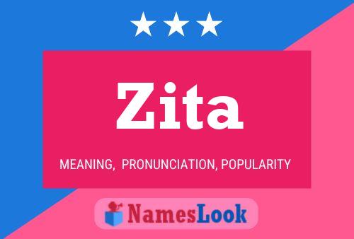 ملصق اسم Zita