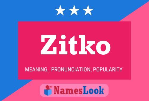 ملصق اسم Zitko