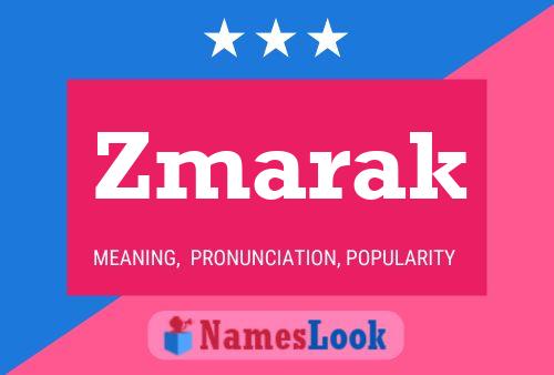 ملصق اسم Zmarak