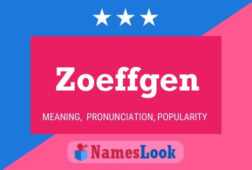 ملصق اسم Zoeffgen