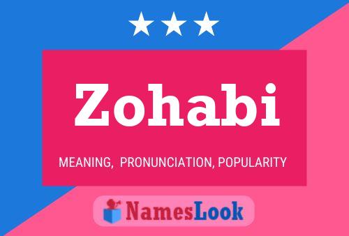 ملصق اسم Zohabi