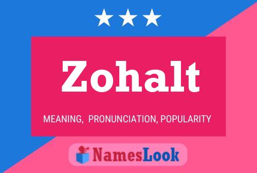 ملصق اسم Zohalt