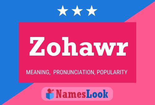 ملصق اسم Zohawr