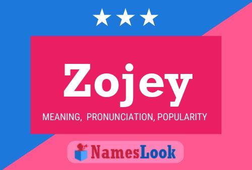 ملصق اسم Zojey