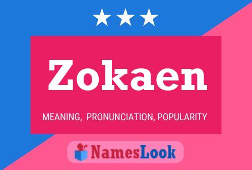 ملصق اسم Zokaen