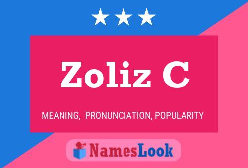 ملصق اسم Zoliz C