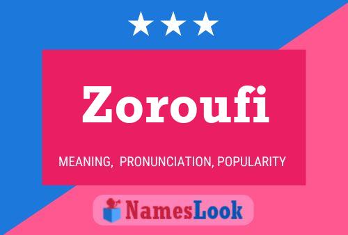 ملصق اسم Zoroufi