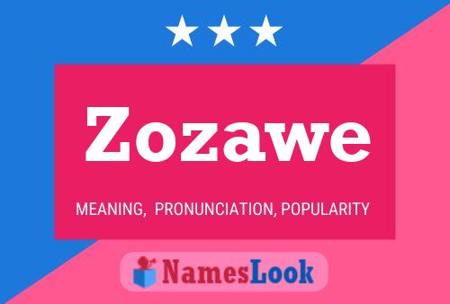 ملصق اسم Zozawe