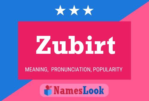 ملصق اسم Zubirt